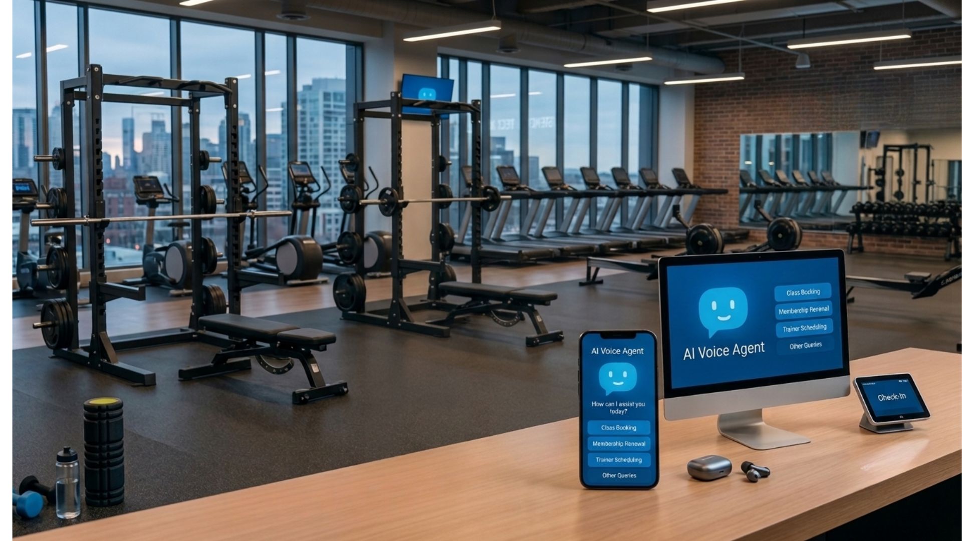 AI Voice Agents for Gyms & Fitness Studios: Automate Memberships, Class Bookings, and Renewals